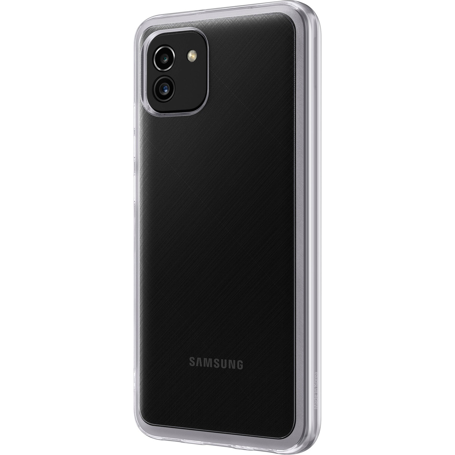 Чохол SAMSUNG Soft Clear Cover для Galaxy A03 Transparent (EF-QA035TTEGRU)