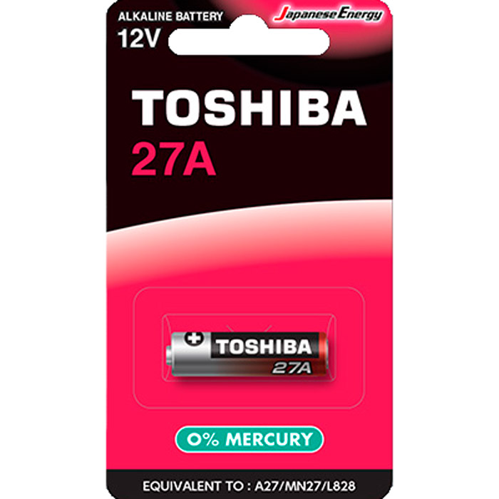 Батарейка TOSHIBA Alkaline A27 (00152716)