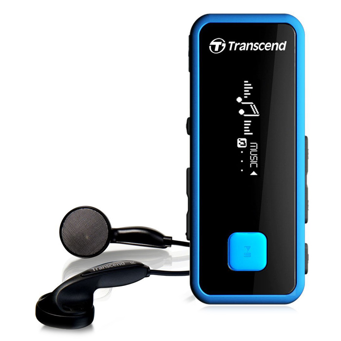 Плеєр TRANSCEND MP350 8GB Blue
