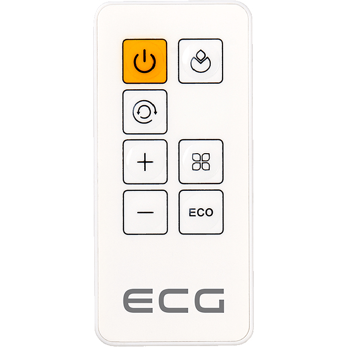 Тепловентилятор ECG KT 200 DT White