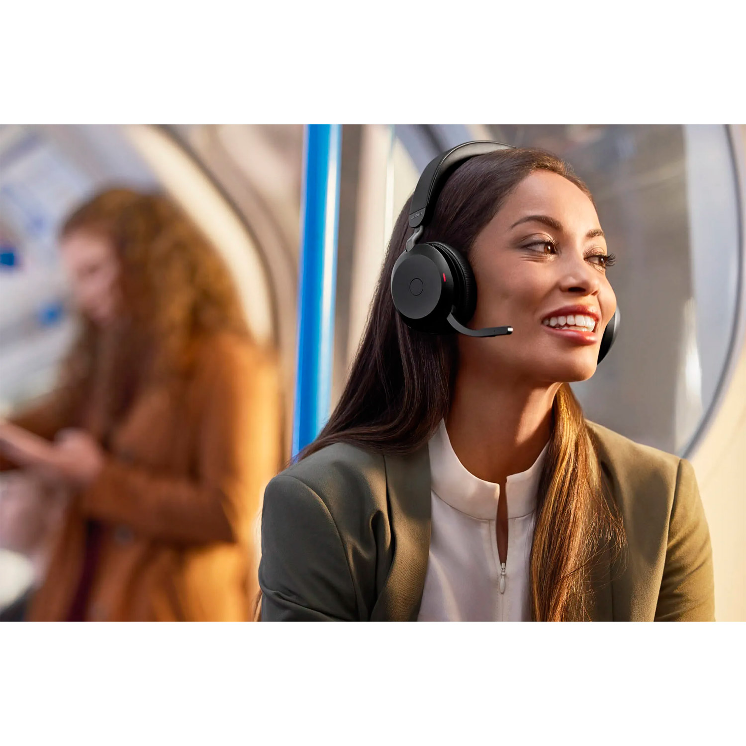 Гарнітура бездротова JABRA Evolve2 75 MS Stereo USB-C Black (27599-999-899)