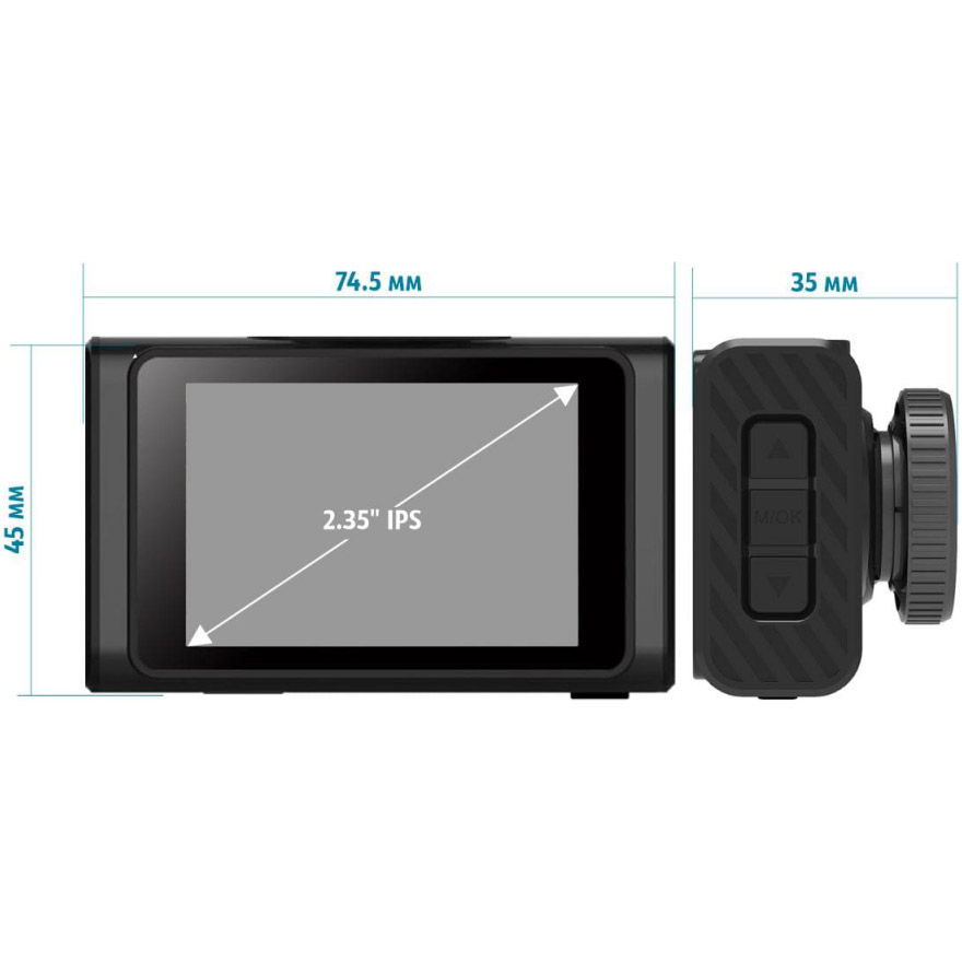Автомобильный видеорегистратор CARCAM H6W