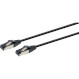 Патч-корд CABLEXPERT S/FTP Cat.8 0.25м Black (PP8-LSZHCU-BK-0.25M)