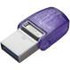 Флэшка KINGSTON DataTraveler microDuo 3C G3 128GB USB+Type-C3.2 (DTDUO3CG3/128GB)