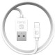 Кабель iKAKU Suchang USB-A for Lightning 1м White (KSC-060/18951)