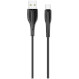 Кабель USAMS US-SJ372 U38 Data and Charging Type-C Cable 1м Black (SJ372USB01)