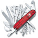 Швейцарский нож VICTORINOX Swiss Champ Transparent Red (1.6795.T)