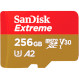 Карта пам\'яті SANDISK microSDXC Extreme 256GB UHS-I U3 V30 A2 Class 10 (SDSQXAV-256G-GN6MN)