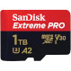 Карта пам\'яті SANDISK microSDXC Extreme Pro 1TB UHS-I U3 V30 A2 Class 10 + SD-adapter (SDSQXCD-1T00-GN6MA)