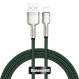 Кабель BASEUS Cafule Metal Data Cable USB for Lightning 1м Green (CALJK-A06)