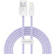 Кабель BASEUS Dynamic Series Fast Charging Data Cable USB to iP 2.4A 2м Purple (CALD000505)