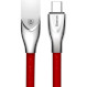 Кабель BASEUS Zinc Fabric Cloth Weaving Cable USB for Type-C 1м Red (CATXN-09)