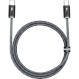 Кабель BASEUS Dynamic Series Fast Charging Data Cable Type-C to Type-C 100W 1м Gray (CALD000216)