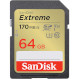 Карта пам\'яті SANDISK SDXC Extreme 64GB UHS-I U3 V30 Class 10 (SDSDXV2-064G-GNCIN)