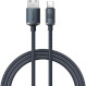 Кабель BASEUS Crystal Shine Series Fast Charging Data Cable USB to Type-C 100W 1.2м Black (CAJY000401)