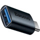 Адаптер OTG BASEUS Ingenuity Series Mini OTG Adaptor Type-C to USB-A 3.1 Blue (ZJJQ000003)