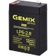 Акумуляторна батарея GEMIX LP6-2.8 (6В, 2.8Агод)