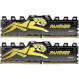 Модуль пам\'яті APACER Panther Black/Gold DDR4 3200MHz 16GB Kit 2x8GB (AH4U16G32C28Y7GAA-2)