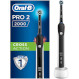 Електрична зубна щітка BRAUN ORAL-B Pro 2 2000 CrossAction D501.513.2 Black