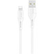 Кабель USAMS US-SJ500 U68 Lightning Charging & Data Cable 1м White (SJ500USB02)