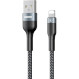 Кабель REMAX Sury 2 USB-A to Lightning 2.4A 1м Black (RC-064I BK)