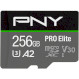 Карта пам\'яті PNY microSDXC Pro Elite 256GB UHS-I U3 V30 A2 Class 10 + SD-adapter (P-SDU256V32100PRO-GE)