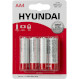 Батарейка HYUNDAI Ultra Heavy Duty AA 4шт/уп (HT7007001)