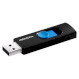 Флэшка ADATA UV220 USB2.0 32GB Black/Blue (AUV220-32G-RBKBL)