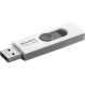 Флэшка ADATA UV220 USB2.0 64GB White/Gray (AUV220-64G-RWHGY)