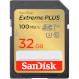 Карта пам\'яті SANDISK SDHC Extreme Plus 32GB UHS-I U3 V30 Class 10 (SDSDXWT-032G-GNCIN)