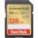Карта пам\'яті SANDISK SDXC Extreme Plus 128GB UHS-I U3 V30 Class 10 (SDSDXWA-128G-GNCIN)