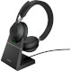 Гарнітура бездротова JABRA Evolve2 65 Link380c MS Stereo w/charging base Black (26599-999-889)