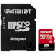 Карта памяти PATRIOT microSDXC EP 1TB UHS-I U3 V30 A1 Class 10 + SD-adapter (PEF1TBEP31MCX)