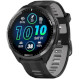 Смарт-годинник GARMIN Forerunner 965 Carbon Gray DLC Titanium with Black/Powder Gray Silicone Band (010-02809-80)