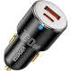 Автомобильное зарядное устройство ESSAGER Optimus Prime High Power Car Charger USB-A/USB-C 100W Black (ECCAC-QTZ01)