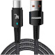 Кабель ESSAGER Sunset Fast Charging Data Cable 7A USB-A to Type-C 1м Black (EXC7A-CG01-P)