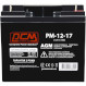 Акумуляторна батарея POWERCOM PM-12-17.0 (12В, 17Агод)