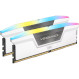Модуль памяти CORSAIR Vengeance RGB White DDR5 6400MHz 32GB Kit 2x16GB (CMH32GX5M2B6400C36W)