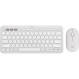 Комплект беспроводной LOGITECH Pebble 2 Combo Tonal White (920-012240)