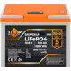 Акумуляторна батарея LOGICPOWER LiFePO4 12V - 100Ah (12.8В, 100Агод, BMS 80A/40A) (LP21990)