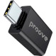 Адаптер OTG PROOVE Extension Type-C to USB-A Black