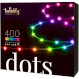 Smart LED гірлянда TWINKLY Dots RGB 400 Gen II Multicolor Edition IP44 Transparent Cable (TWD400STP-TEU)