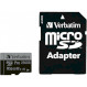Карта пам\'яті VERBATIM microSD Pro 256GB UHS-I U3 V30 A2 Class 10 + SD-adapter (47045)