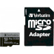 Карта памяти VERBATIM microSD Pro 512GB UHS-I U3 V30 A2 Class 10 + SD-adapter (47046)