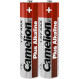 Батарейка CAMELION Plus Alkaline AA 2шт/уп (11100206)