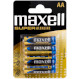 Батарейка MAXELL Super Alkaline AA 4шт/уп (774409.04.EU)