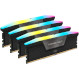 Модуль пам\'яті CORSAIR Vengeance RGB Black DDR5 6000MHz 96GB Kit 4x24GB (CMH96GX5M4B6000C30)
