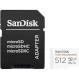 Карта памяти SANDISK microSDXC High Endurance 512GB UHS-I U3 V30 Class 10 + SD-adapter (SDSQQNR-512G-GN6IA)
