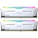 Модуль памяти LEXAR Ares RGB White DDR5 6400MHz 32GB Kit 2x16GB (LD5EU016G-R6400GDWA)