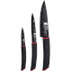 Набор кухонных ножей BERGNER Ultra 3пр (BG-1151-BK)